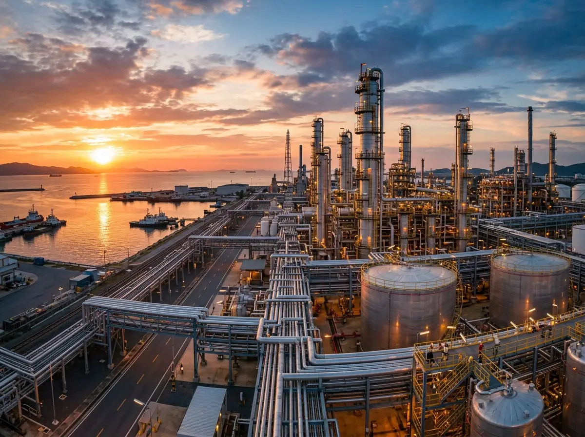 Petrochemical refinery piping cladding